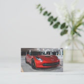 Modèle de carte de visite cool Automotive Services (Debout devant)