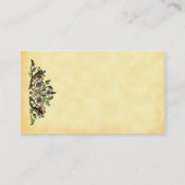 Modèle de carte de visite Cornucopia Harvest (Dos)