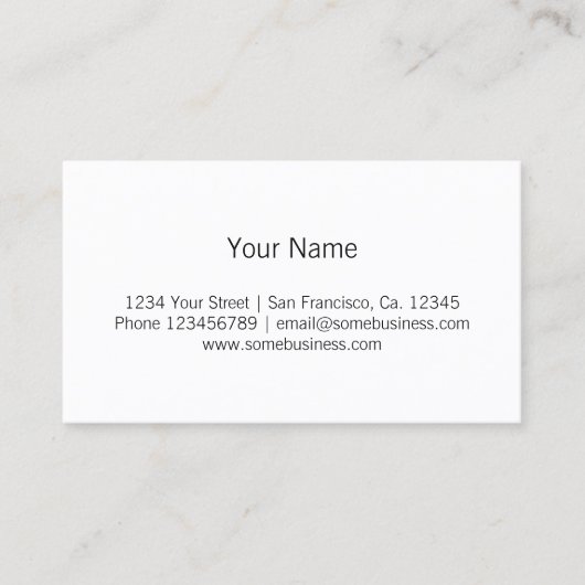 Modèle de carte de visite couleur verte néon clair (Devant)