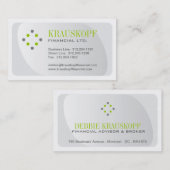 Modèle de carte de visite Creative Professional (Devant / Derrière)