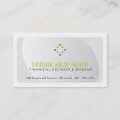 Modèle de carte de visite Creative Professional (Dos)
