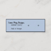 Modèle de carte de visite d'affichage de bijoux (Devant)