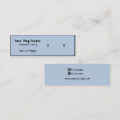 Modèle de carte de visite d'affichage de bijoux (Devant / Derrière)