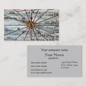 Modèle de carte de visite d'agent de voyage (Devant / Derrière)