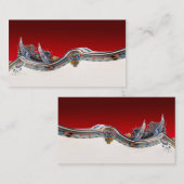 modèle de carte de visite d'architecture de style (Devant / Derrière)