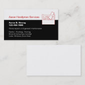 Modèle de carte de visite de bricoleur (Devant / Derrière)