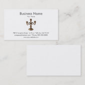 Modèle de carte de visite de brocanteur (Devant / Derrière)