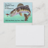 Modèle de carte de visite de BROCHETS VAIRONS (Devant / Derrière)