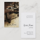 modèle de carte de visite de café (Devant / Derrière)