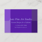 Modèle de carte de visite de calendrier de 2013 (Dos)