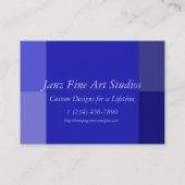 Modèle de carte de visite de calendrier de 2013 (Dos)