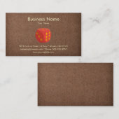 Modèle de carte de visite de casino (Devant / Derrière)