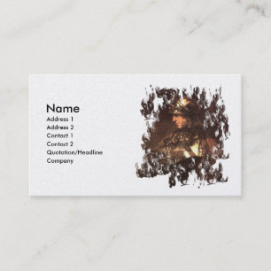 Modèle de carte de visite de chevalier