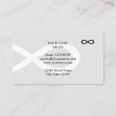 Modèle de carte de visite de coach professionnel (Dos)