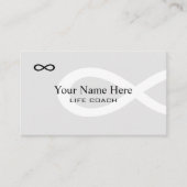 Modèle de carte de visite de coach professionnel (Devant)