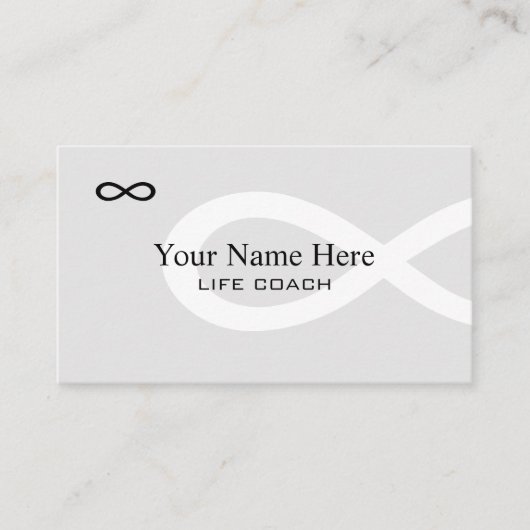 Modèle de carte de visite de coach professionnel (Devant)