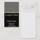 Modèle de carte de visite de conception de peau de (Devant / Derrière)