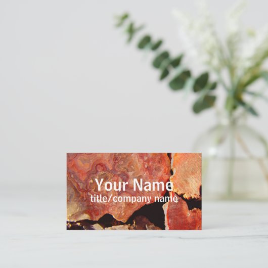 modèle de carte de visite de conception de rock pe (Debout devant)