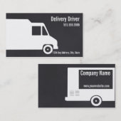 Modèle de carte de visite de conducteur de la (Devant / Derrière)