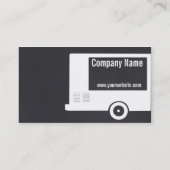 Modèle de carte de visite de conducteur de la (Dos)