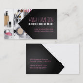 Modèle de carte de visite de cosmétiques (Devant / Derrière)