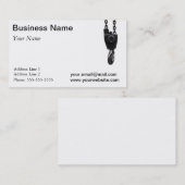 Modèle de carte de visite de crochet de grue (Devant / Derrière)