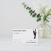 Modèle de carte de visite de crochet de grue (Debout devant)