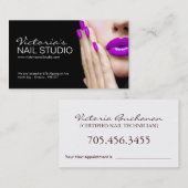 Modèle de carte de visite de ~ de technicien de (Devant / Derrière)