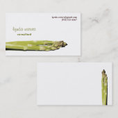 modèle de carte de visite de diététicien (Devant / Derrière)