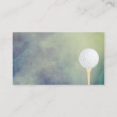 modèle de carte de visite de golf (Dos)