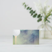 modèle de carte de visite de golf (Debout devant)