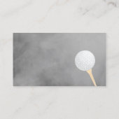 modèle de carte de visite de golf (Dos)