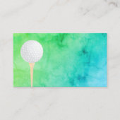 modèle de carte de visite de golf (Devant)