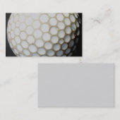 modèle de carte de visite de golf (Devant / Derrière)