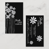 Modèle de carte de visite de jardin d'agrément (Devant / Derrière)