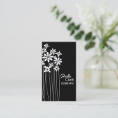 Modèle de carte de visite de jardin d'agrément (Debout devant)