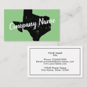 Modèle de carte de visite de la carte d'état Vinta (Devant / Derrière)