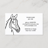 Modèle de carte de visite de la société équatorien (Dos)