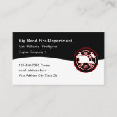 Modèle de carte de visite de la société Moteur de  (Devant)