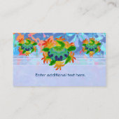 Modèle de carte de visite de la torche (Dos)