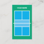 Modèle de carte de visite de l'entraîneur de Pickl (Devant)