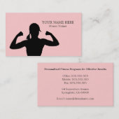 Modèle de carte de visite de l'instructeur de cond (Devant / Derrière)