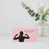 Modèle de carte de visite de l'instructeur de cond (Debout devant)