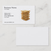 Modèle de carte de visite de magasin de bonbons (Devant / Derrière)