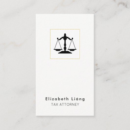 Modèle de carte de visite de mandataire (Devant)