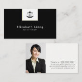 Modèle de carte de visite de mandataire (Devant / Derrière)