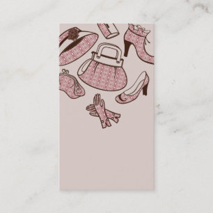 modèle de carte de visite de marchand de sac de