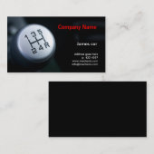 Modèle de carte de visite de Mechanic Company (Devant / Derrière)