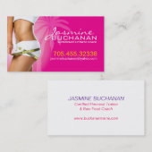 Modèle de carte de visite de nutritionniste (Devant / Derrière)