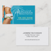 Modèle de carte de visite de perte de poids (Devant / Derrière)